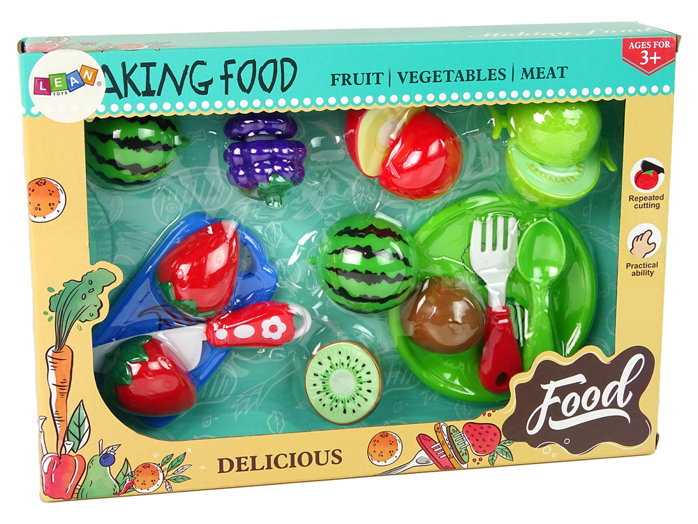 Vaikiškas vaisių rinkinys lean toys
