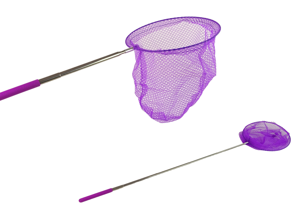 Tinklelis drugeliams gaudyti, violetinis
