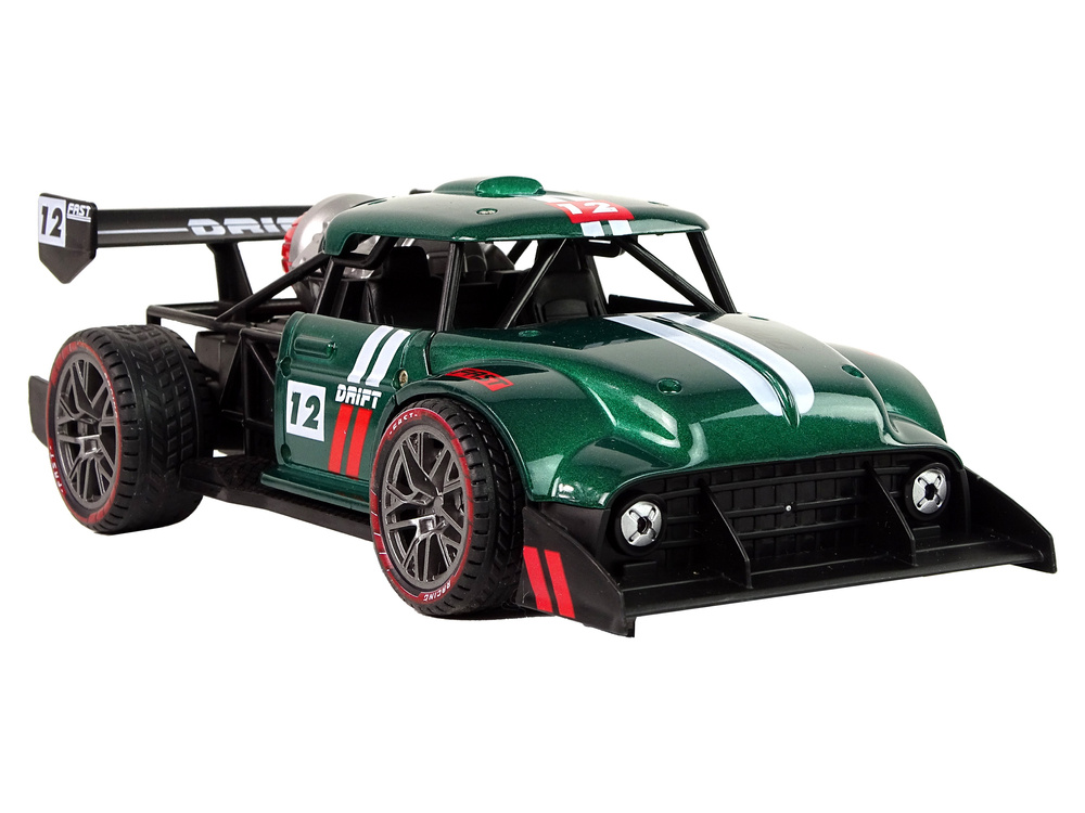 Nuotoliniu būdu valdomas sportinis automobilis lean toys 1:16, žalias
