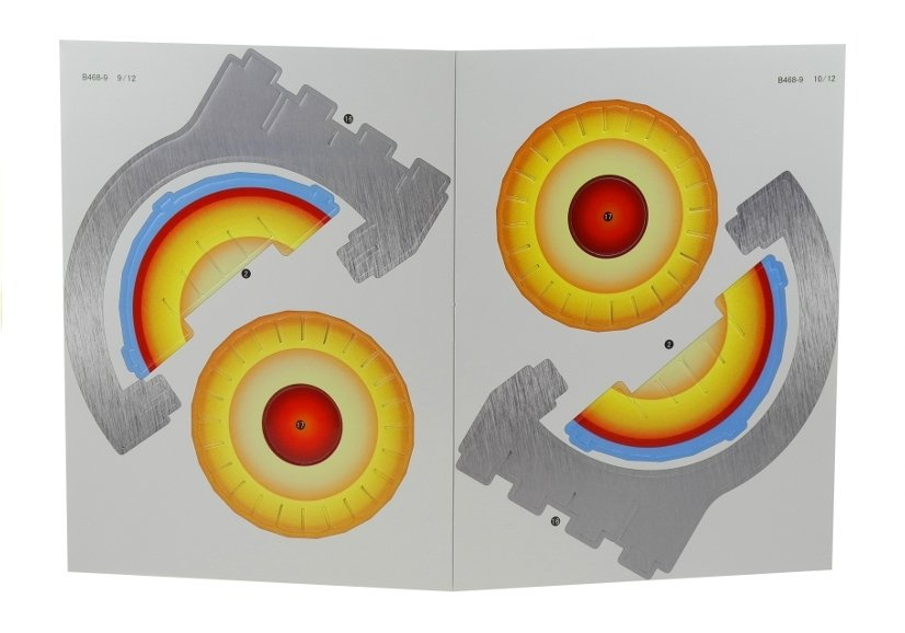 3d dėlionė gaublys, 47 dalių
