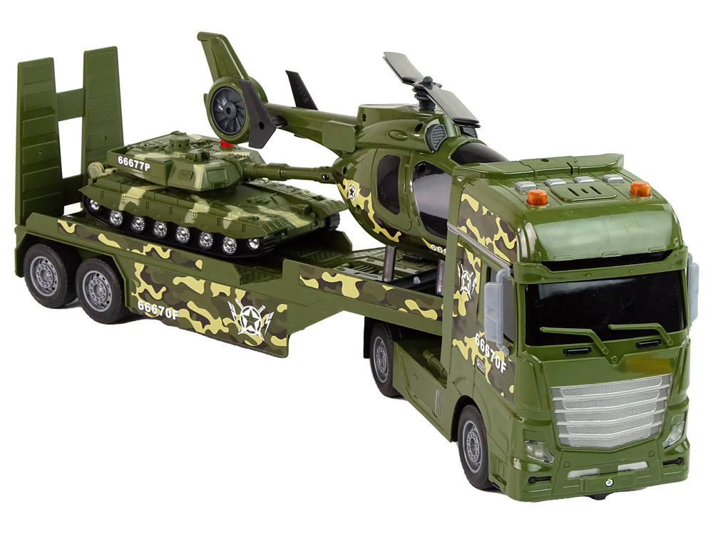 Žaislinis karinių transporto priemonių rinkinys lean toys