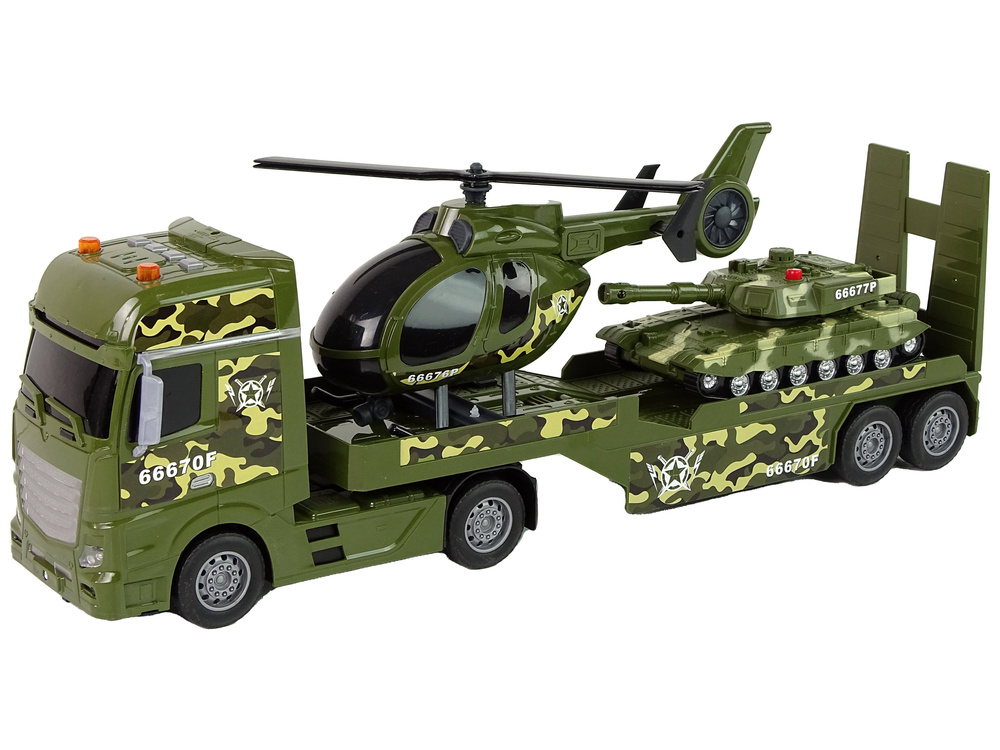 Žaislinis karinių transporto priemonių rinkinys lean toys