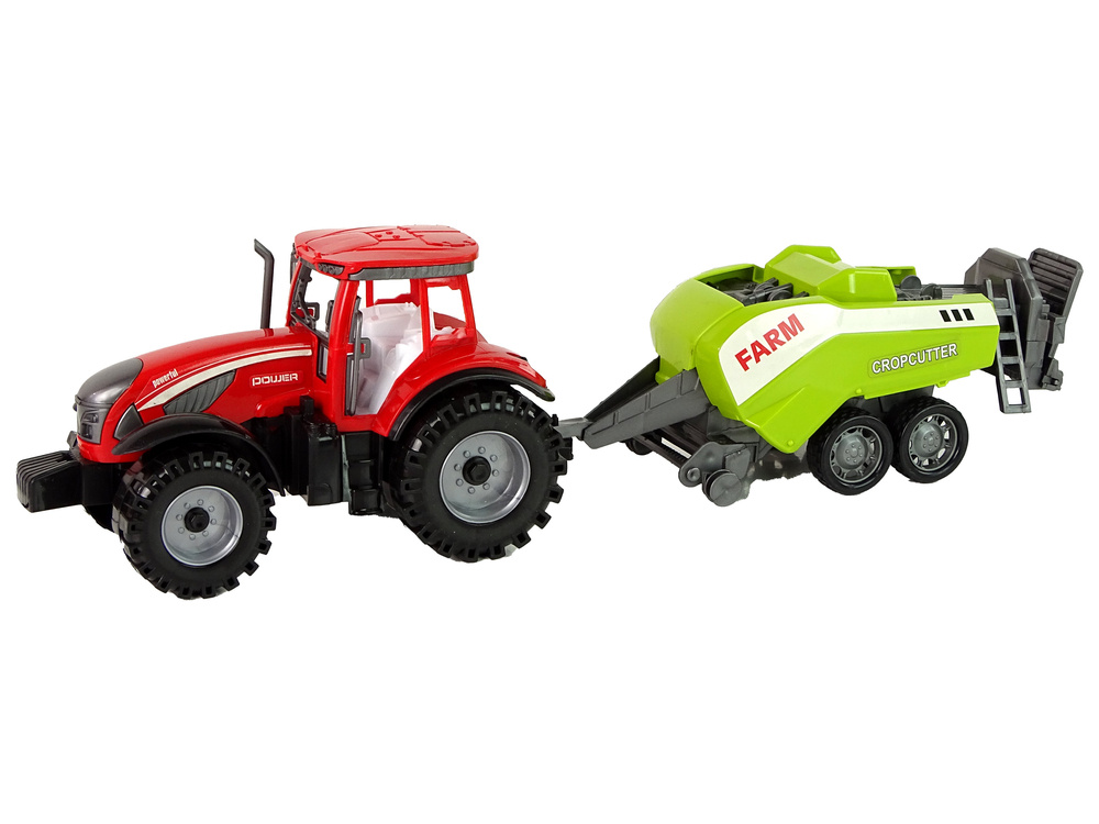 Traktorius su sėjamaja lean toys