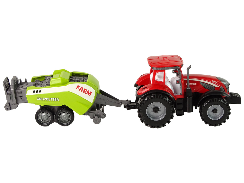 Traktorius su sėjamaja lean toys
