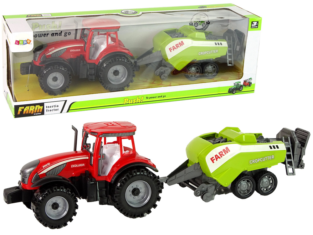 Traktorius Su Sėjamaja Lean Toys