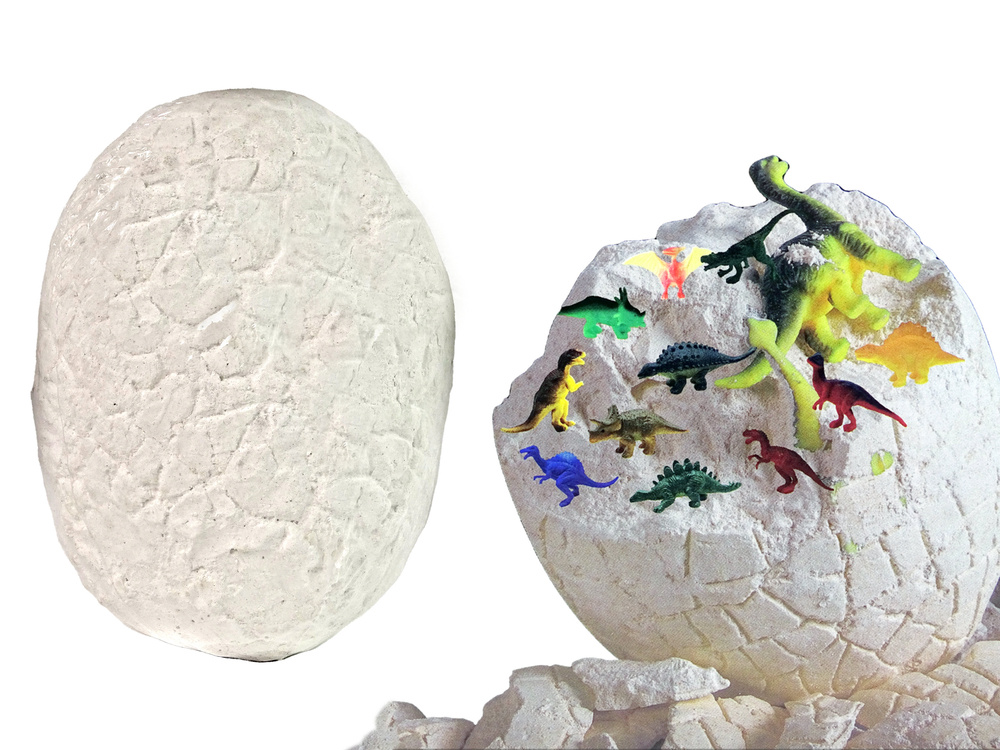 Archeologijos kasinėjimų rinkinys lean toys dinozauro kiaušinis