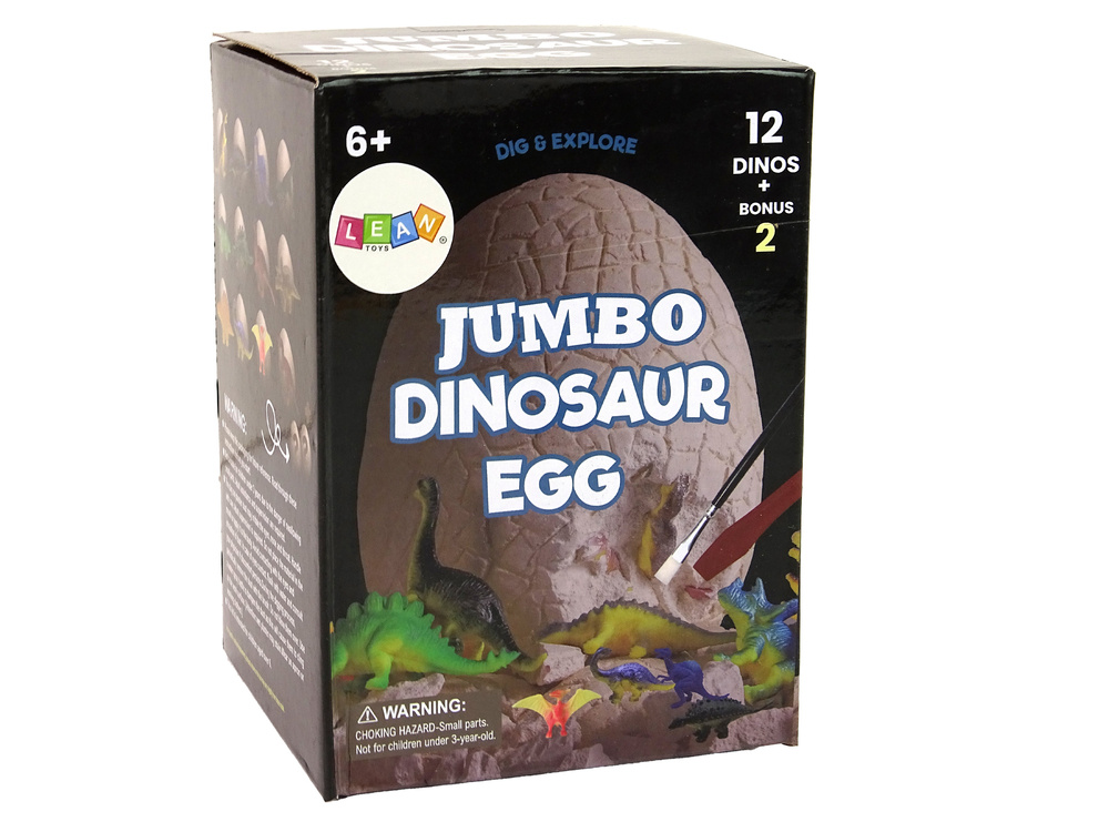 Archeologijos kasinėjimų rinkinys lean toys dinozauro kiaušinis