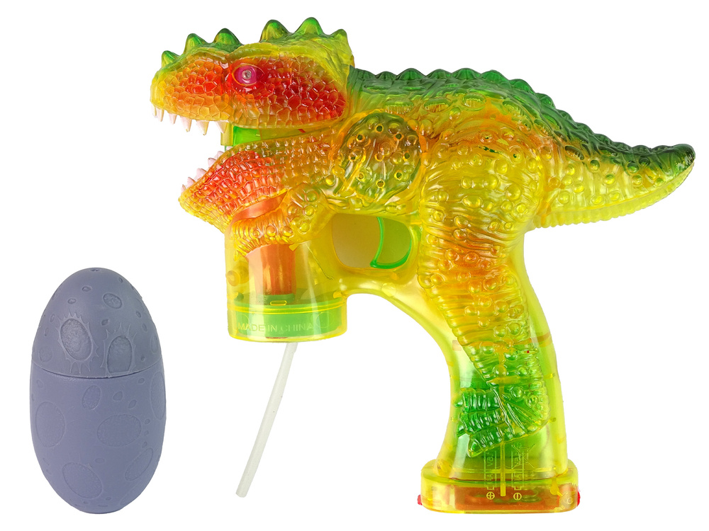 Dinozaurų muilo burbulų gaminimo mašina su skysčiu