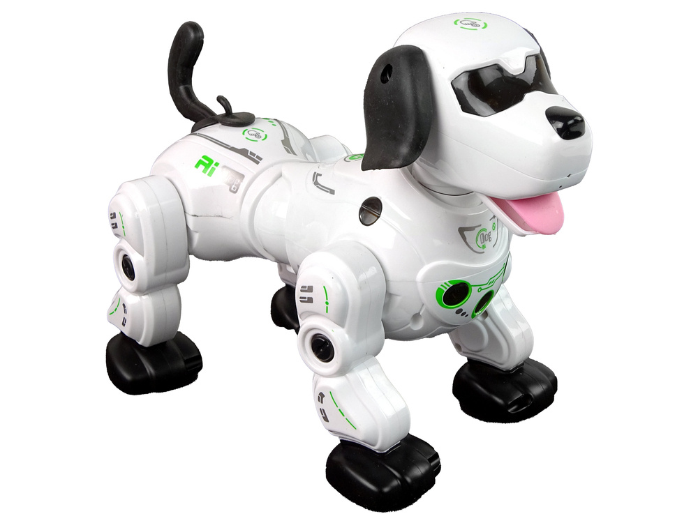 Interaktyvus žaislinis šuo robot doggy, 25 cm