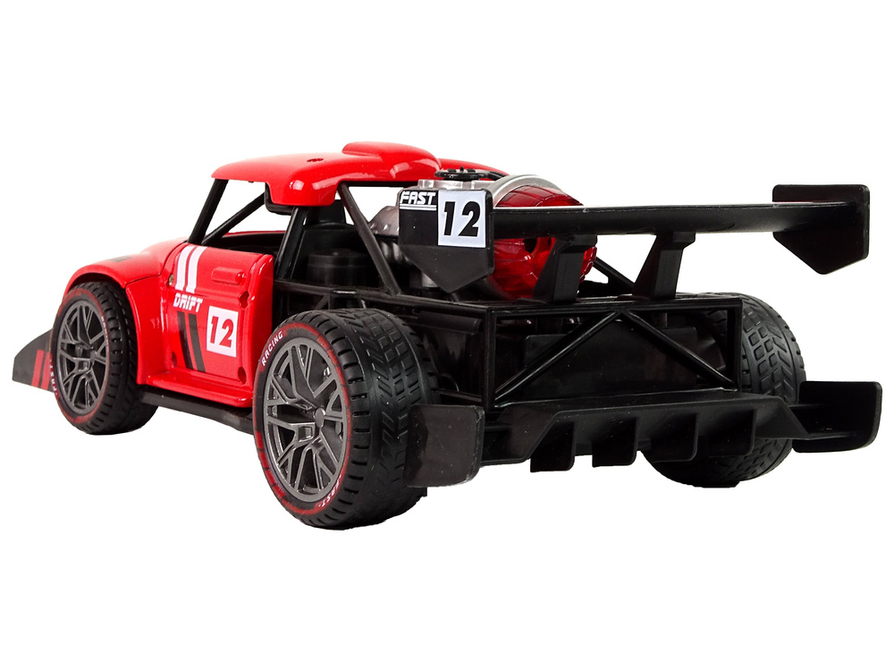 Nuotoliniu Būdu Valdomas Sportinis Automobilis Lean Toys 1:16, Raudonas