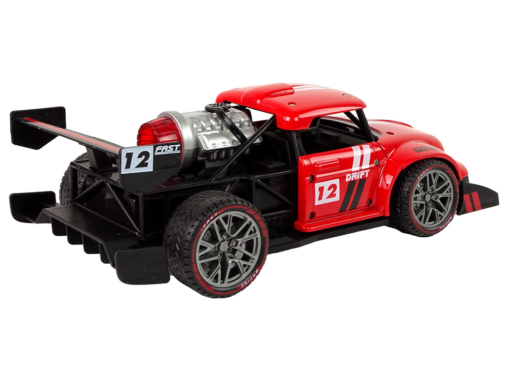 Nuotoliniu Būdu Valdomas Sportinis Automobilis Lean Toys 1:16, Raudonas
