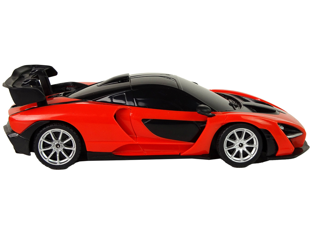 Nuotoliniu būdu valdomas mclaren rastar automobilis, raudonas, 1:24
