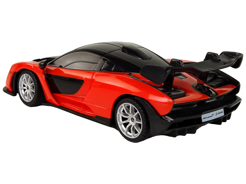 Nuotoliniu būdu valdomas mclaren rastar automobilis, raudonas, 1:24