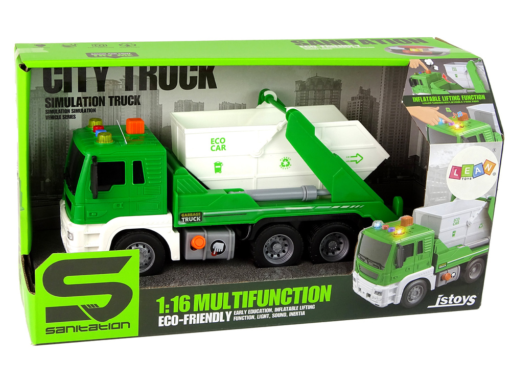 Šiukšlevėžis leantoys, 1:16