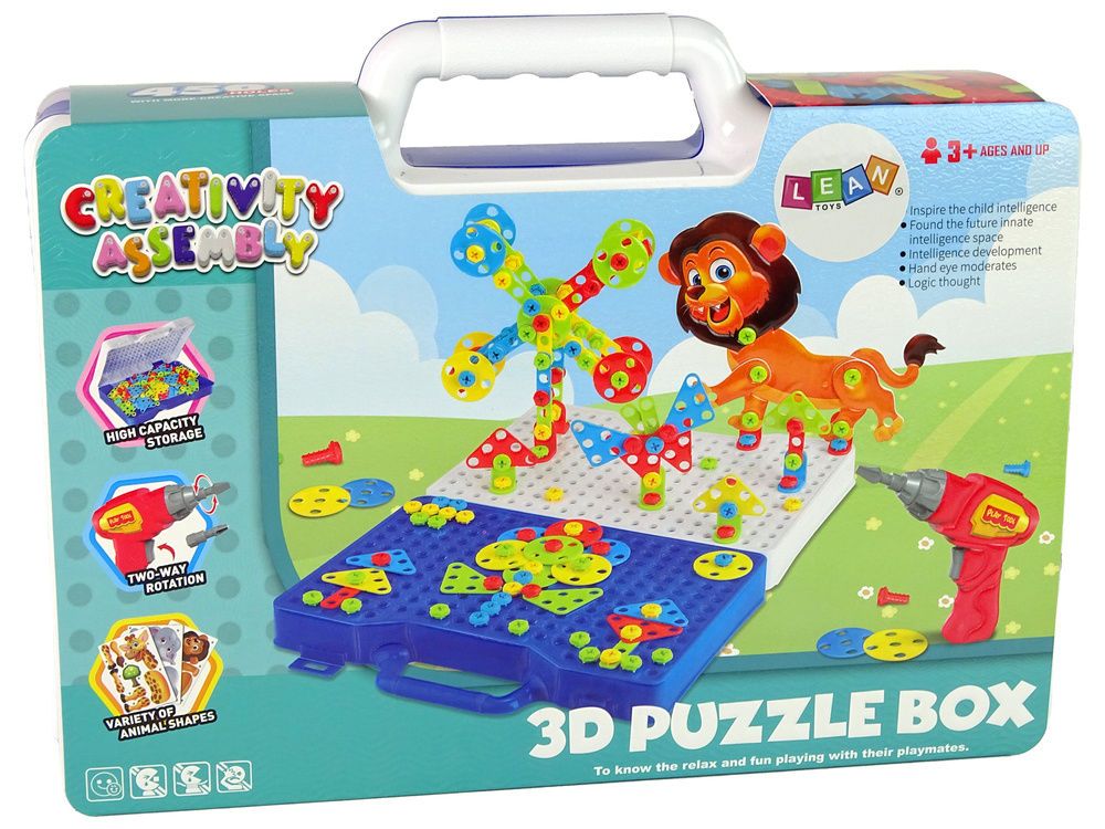 Dinozaurų konstruktorius Lean Toys
