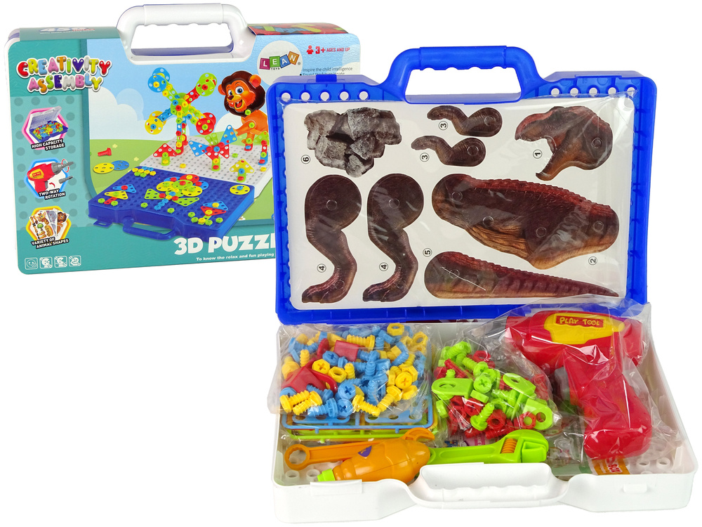 Dinozaurų konstruktorius Lean Toys