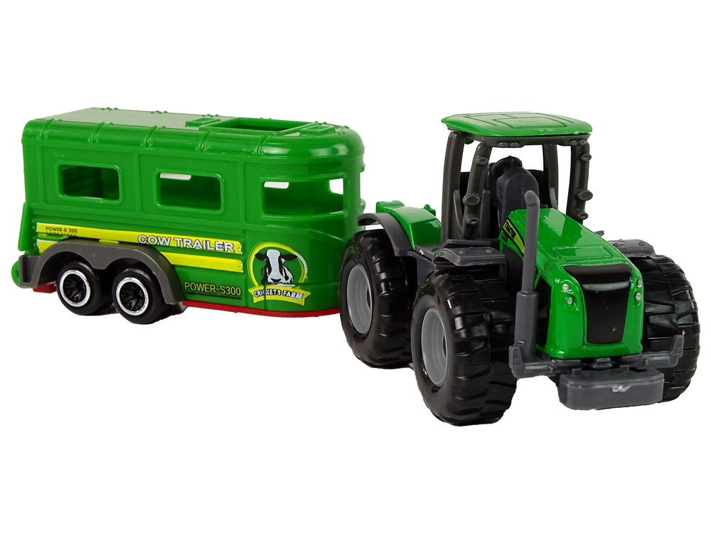 Traktorius su priekaba lean toys