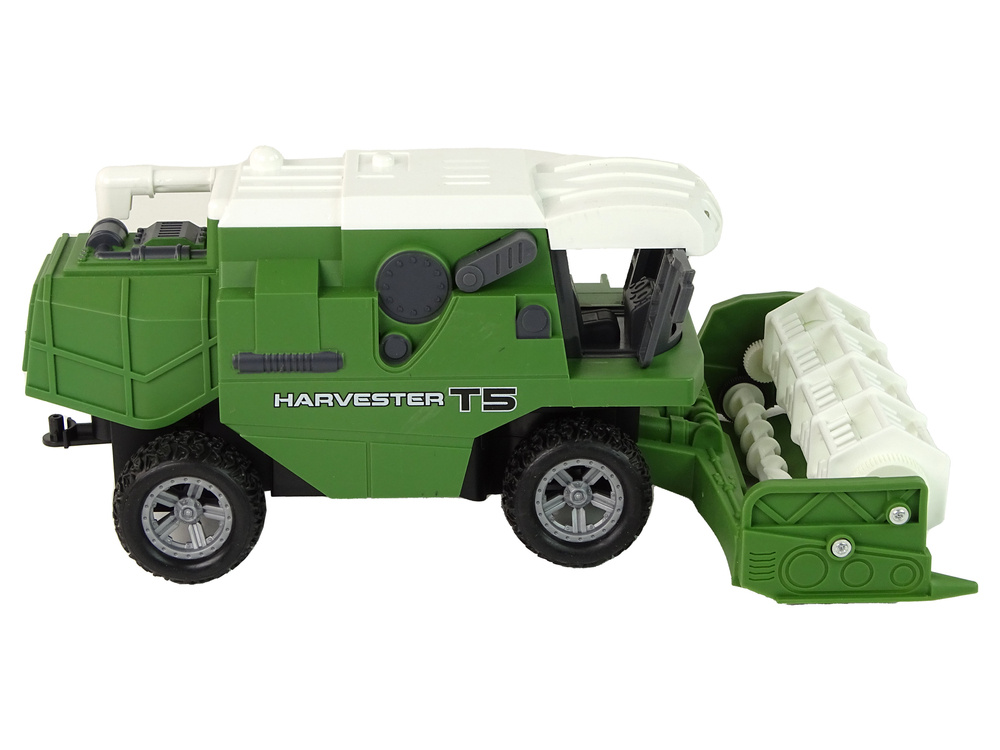 Radijo bangomis valdomas kombainas lean toys
