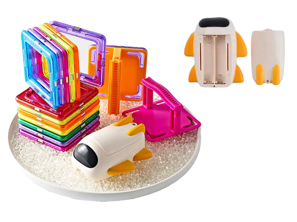 Magnetinis konstruktorius dangaus takas lean toys, 29 d.
