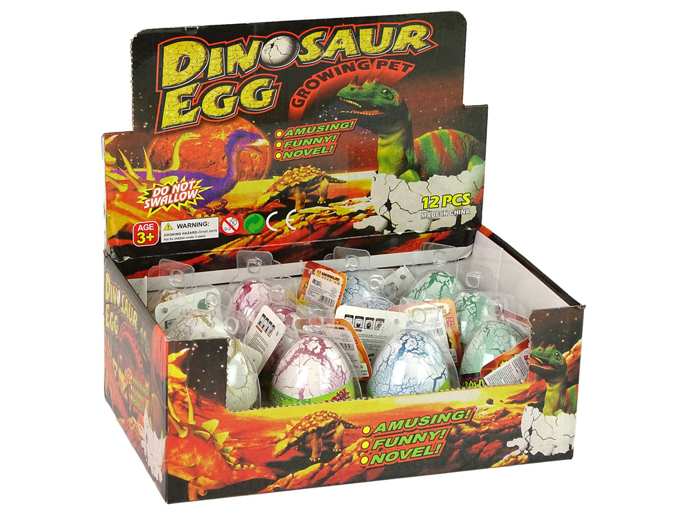 Augantis dinozaurų kiaušinis Lean Toys
