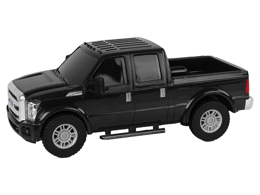 Juodas ford f-350 pick-up 1:28 su trinties pavara