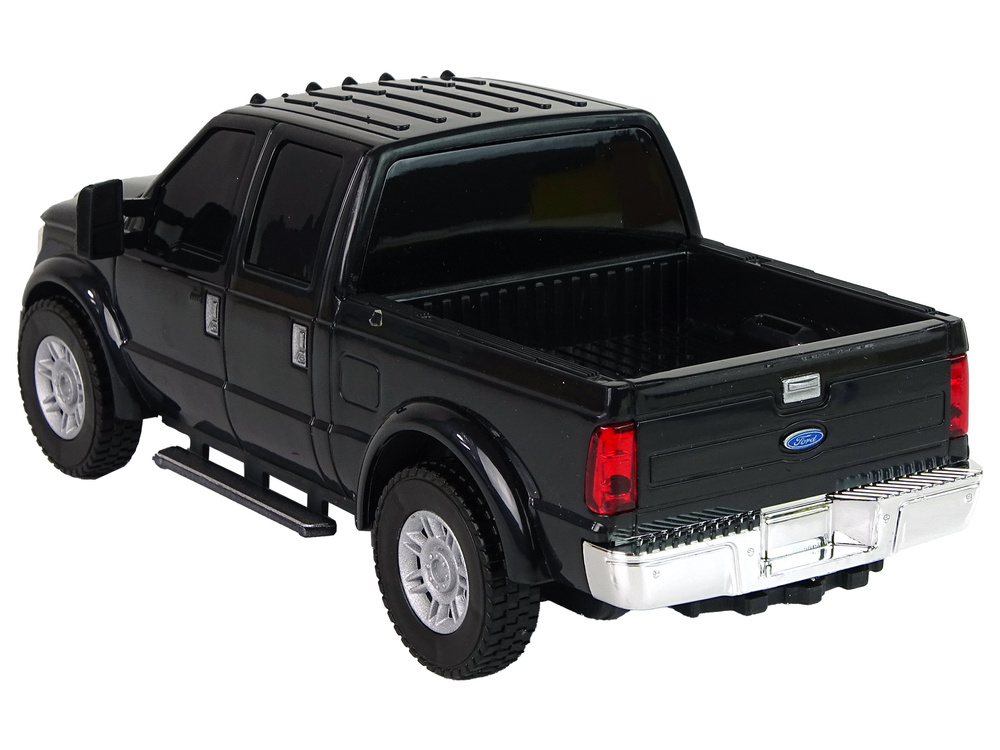 Juodas ford f-350 pick-up 1:28 su trinties pavara