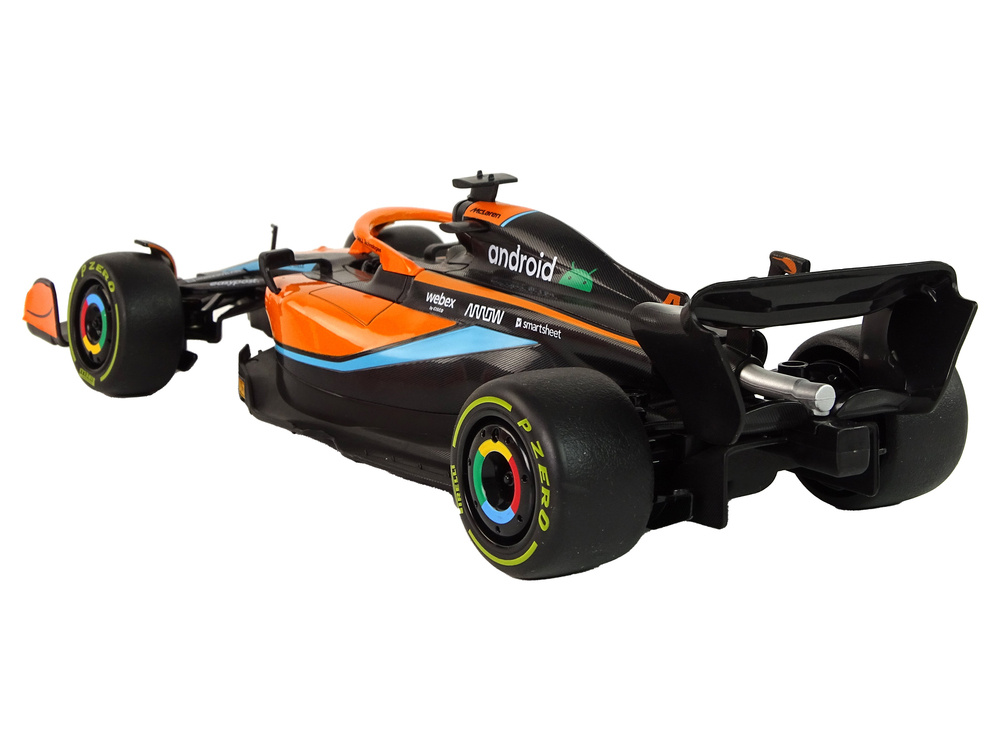 Nuotolinio valdymo automodelis mclaren f1 1:18, oranžinis