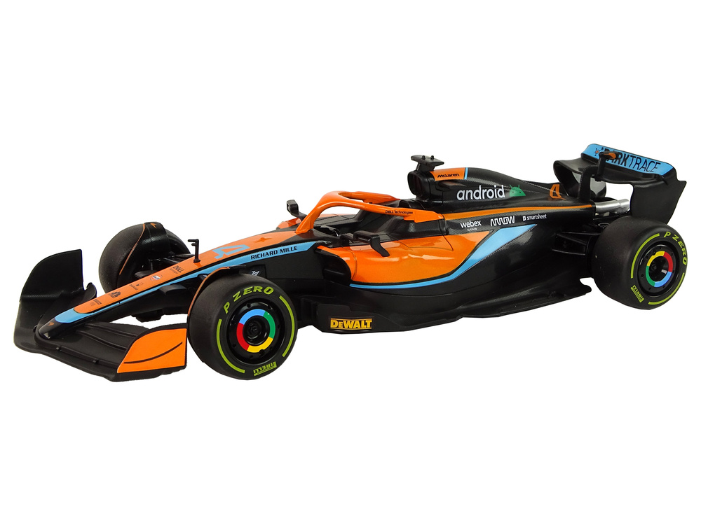 Nuotolinio valdymo automodelis mclaren f1 1:18, oranžinis