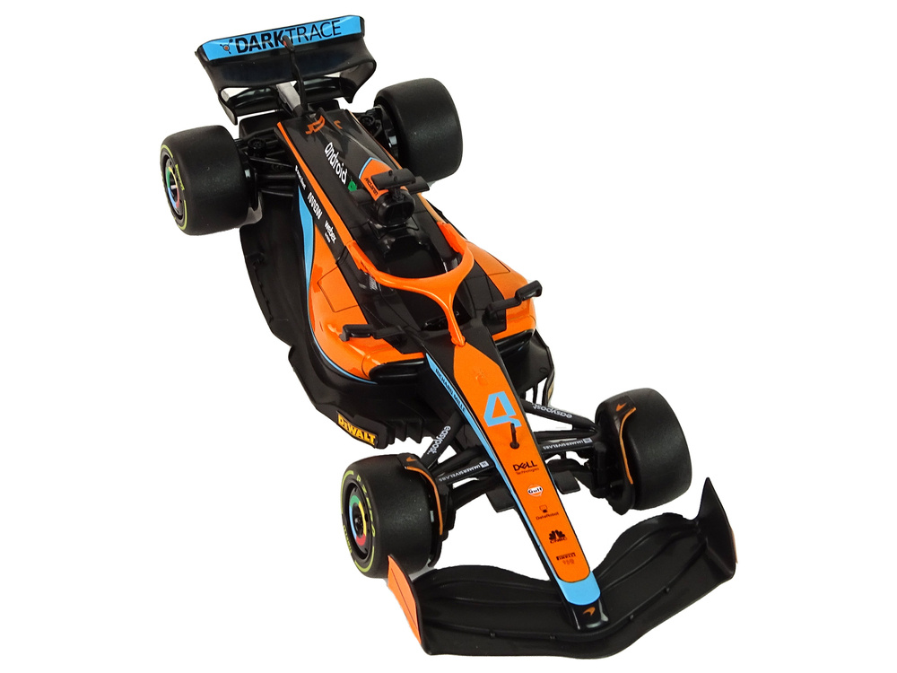 Nuotolinio valdymo automodelis mclaren f1 1:18, oranžinis