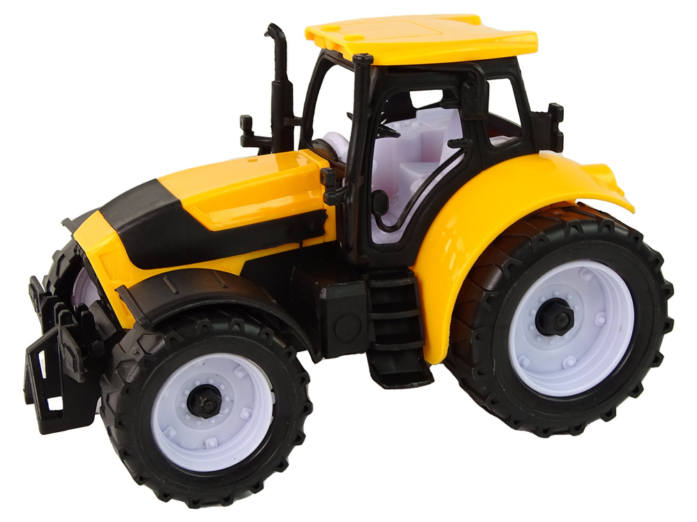 Žaislinių traktorių rinkinys lean toys, 3vnt