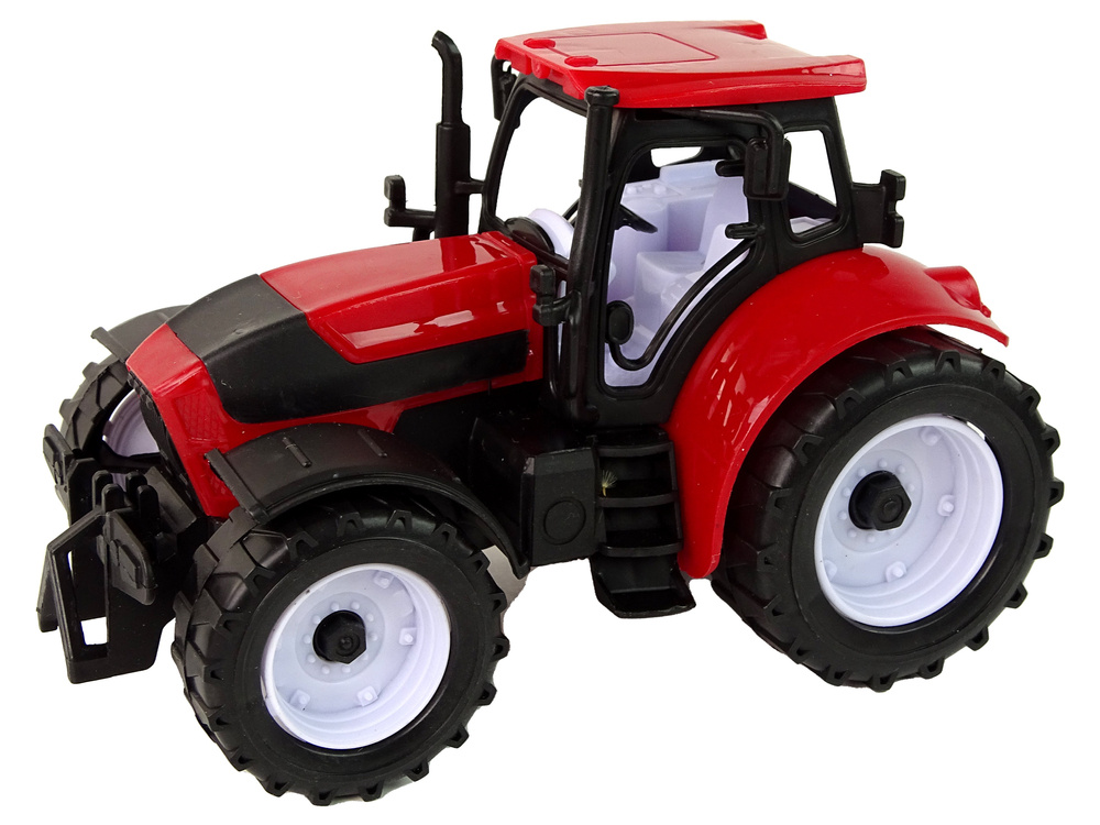 Žaislinių traktorių rinkinys lean toys, 3vnt