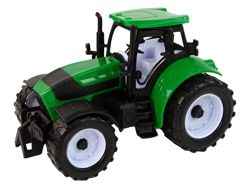 Žaislinių traktorių rinkinys lean toys, 3vnt