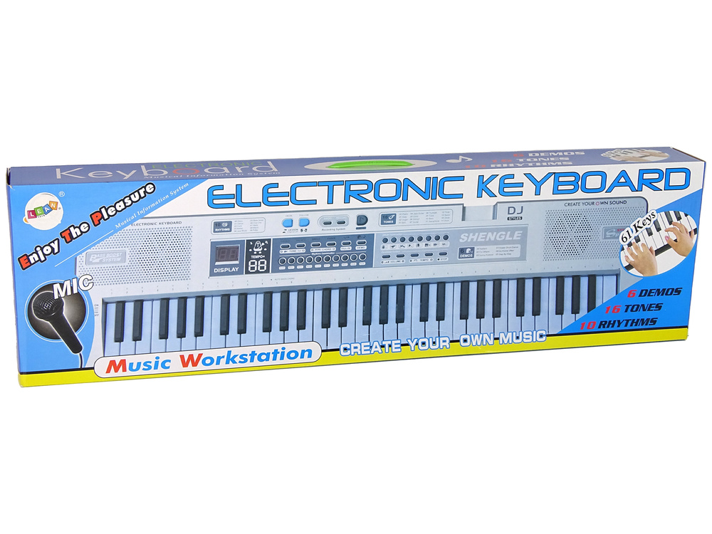 Vaikiškas pianinas lean toys mq-6110