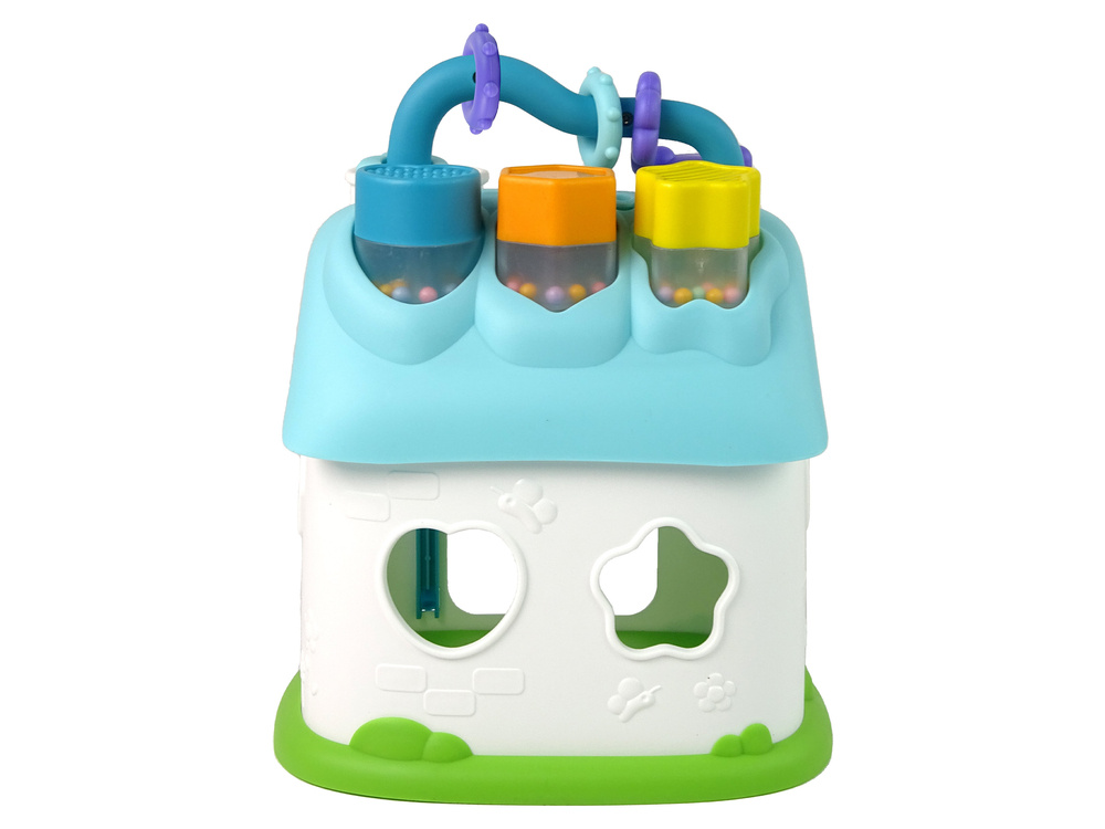 Mokomasis namelis lean toys, mėlynas