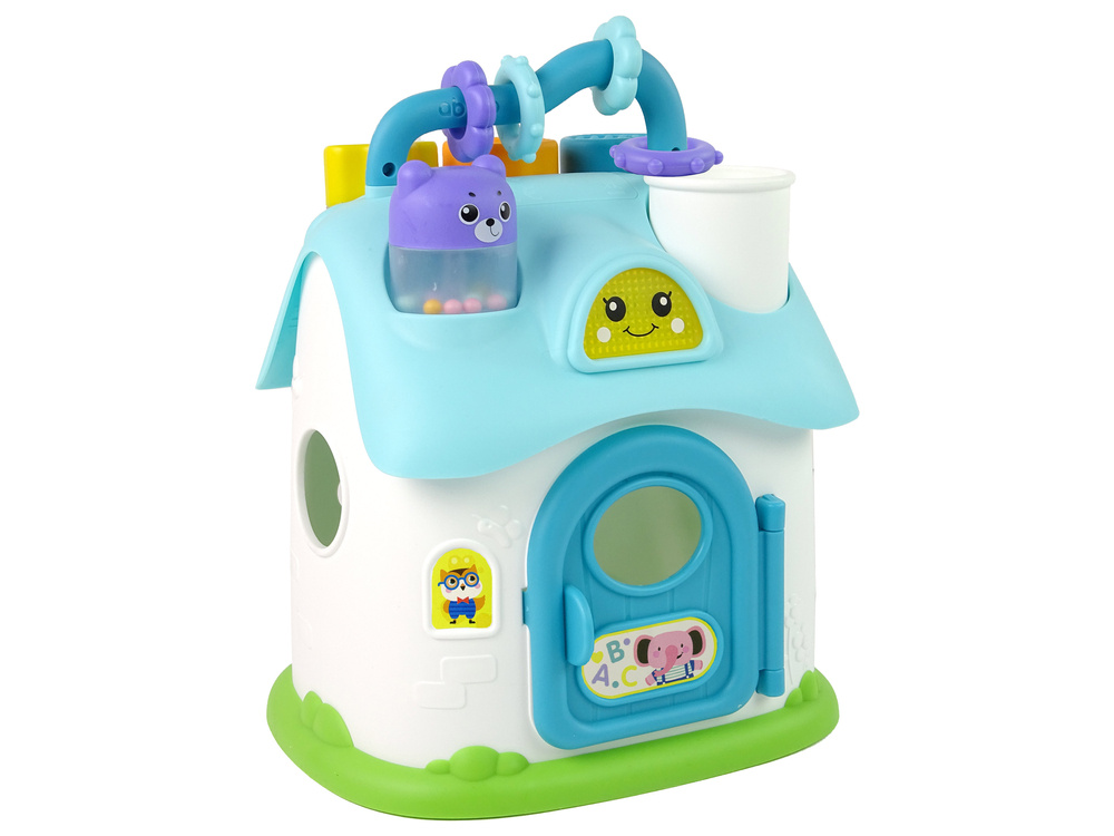 Mokomasis namelis lean toys, mėlynas