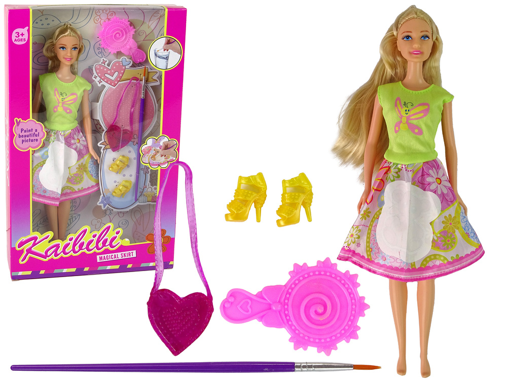 Lėlė su priedais lean toys
