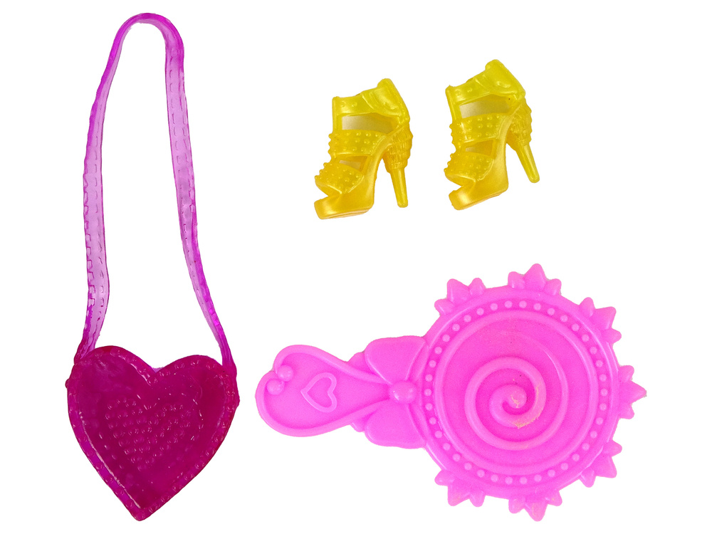 Lėlė su priedais lean toys