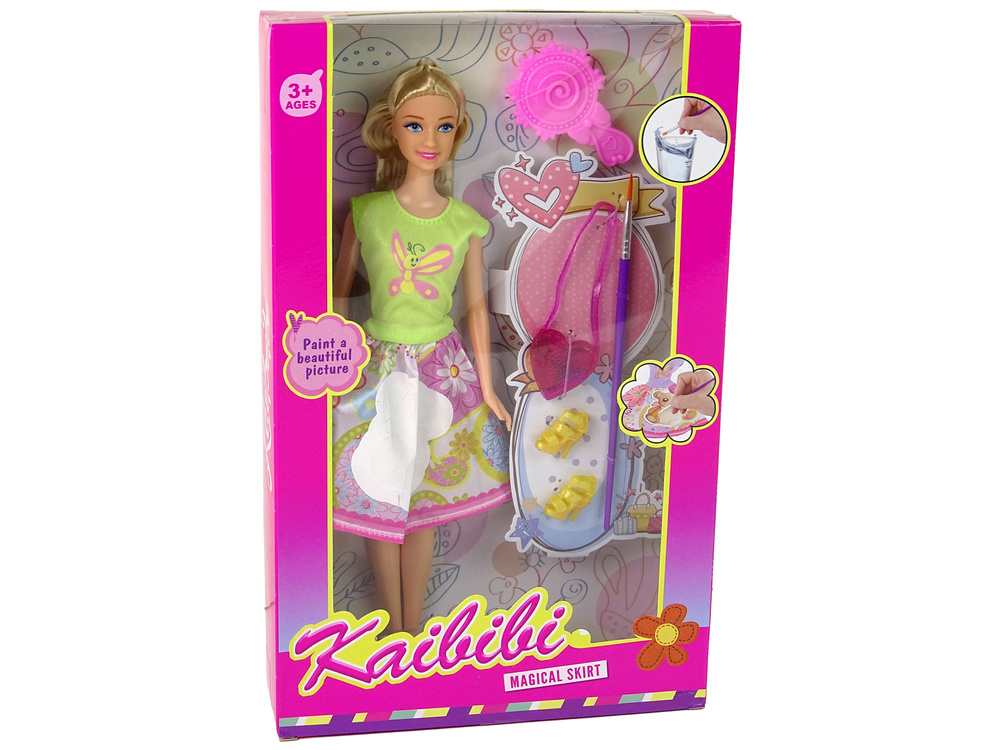 Lėlė su priedais lean toys