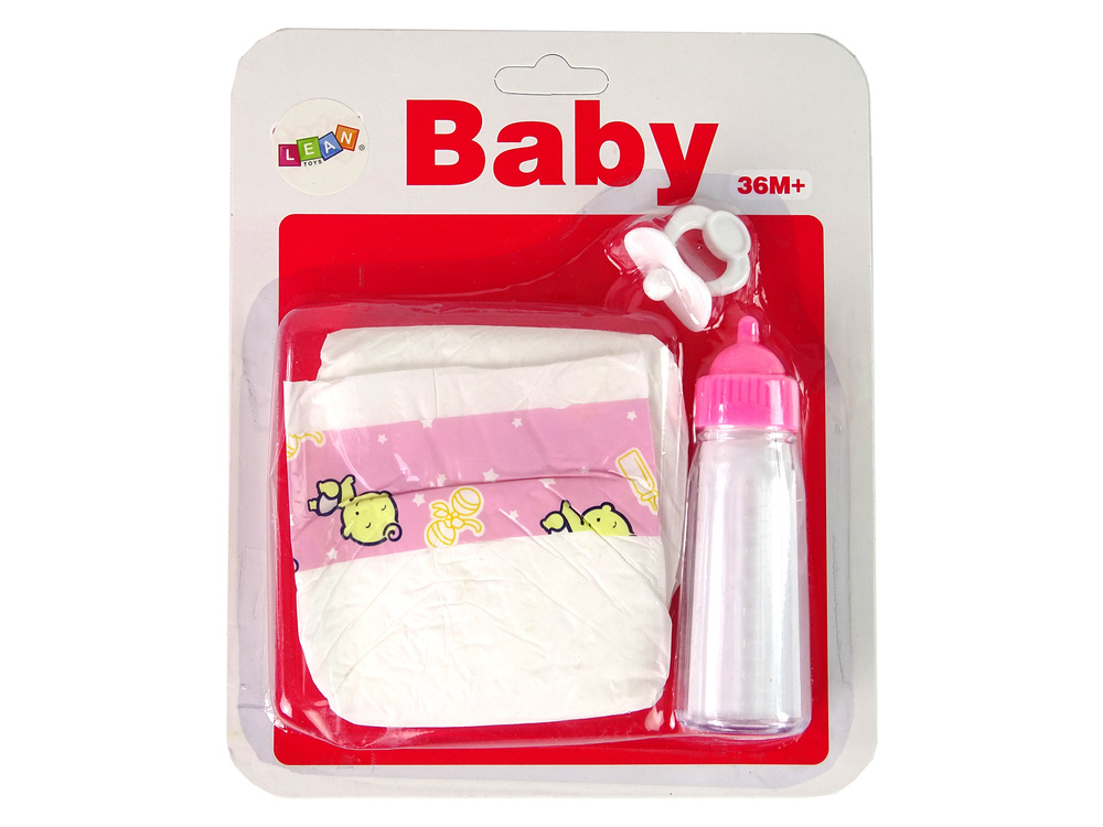 Lėlės aksesuarų rinkinys lean toys