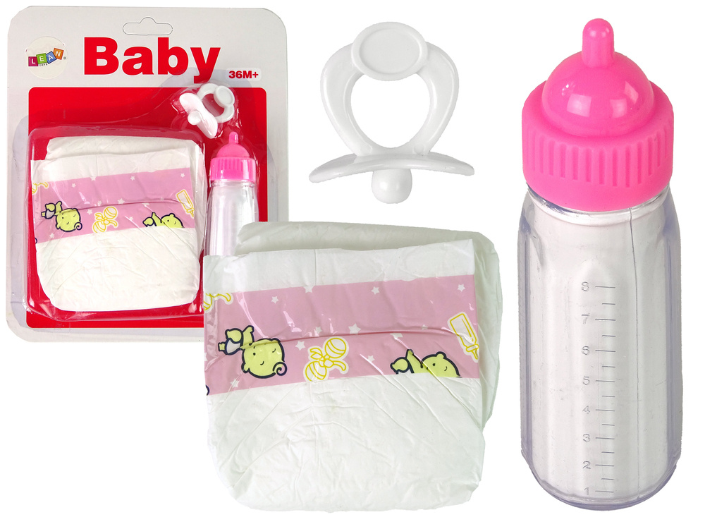 Lėlės aksesuarų rinkinys lean toys