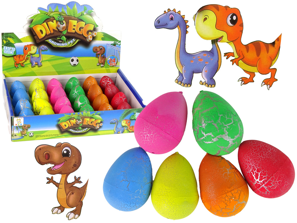 Augantis dinozauro kiaušinis Lean Toys Magic Egg