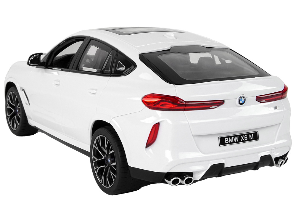 Nuotoliniu būdu valdomas automobilis bmw x6 m 1:14, baltas
