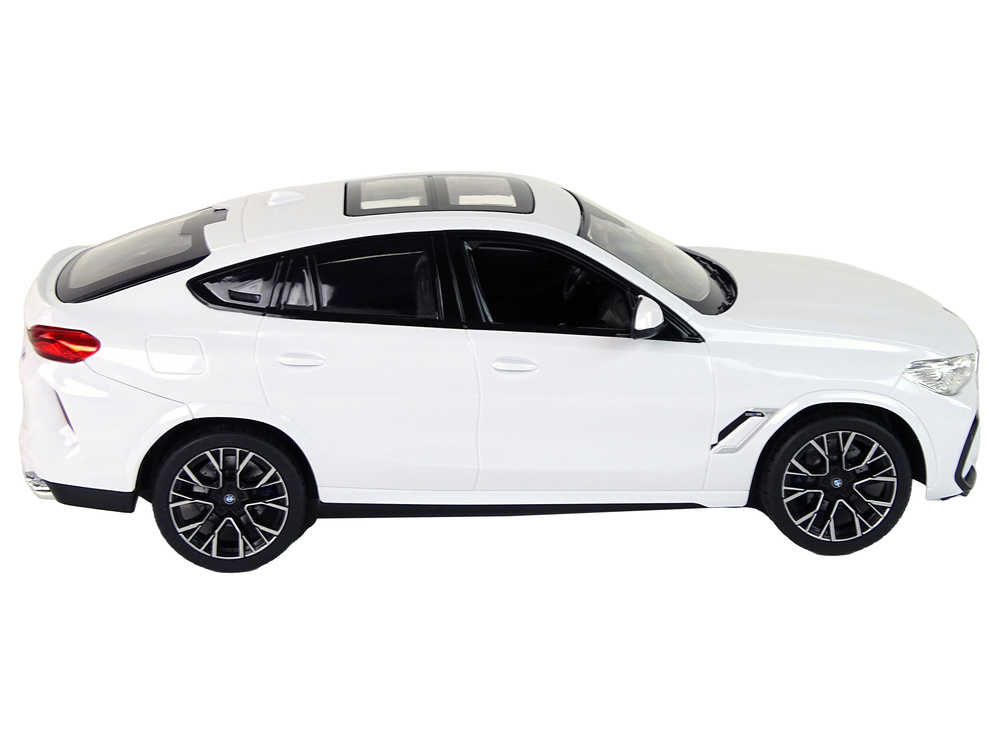 Nuotoliniu būdu valdomas automobilis bmw x6 m 1:14, baltas