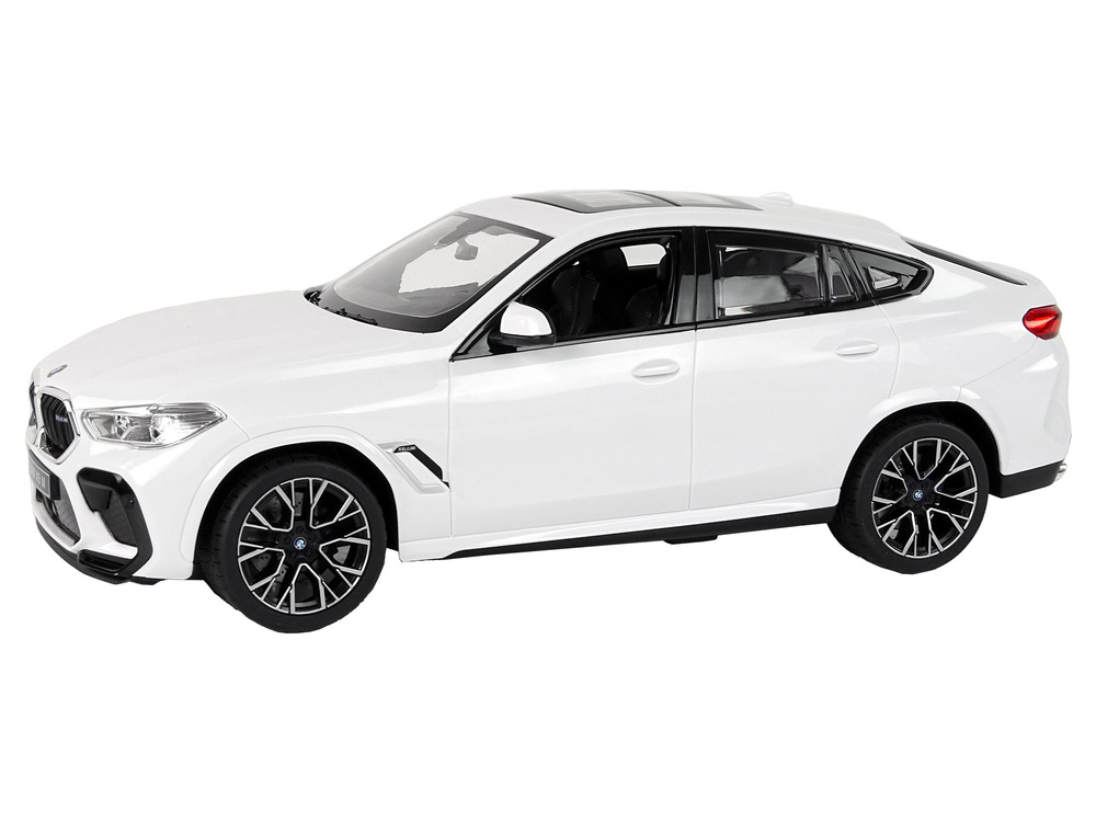 Nuotoliniu būdu valdomas automobilis bmw x6 m 1:14, baltas
