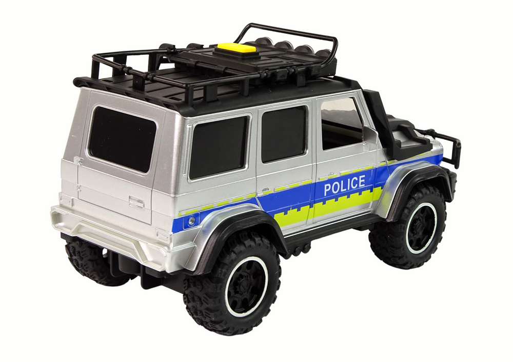 Policijas apvidus automobilis ar frikcijas piedziņu Leantoys 1:14 2