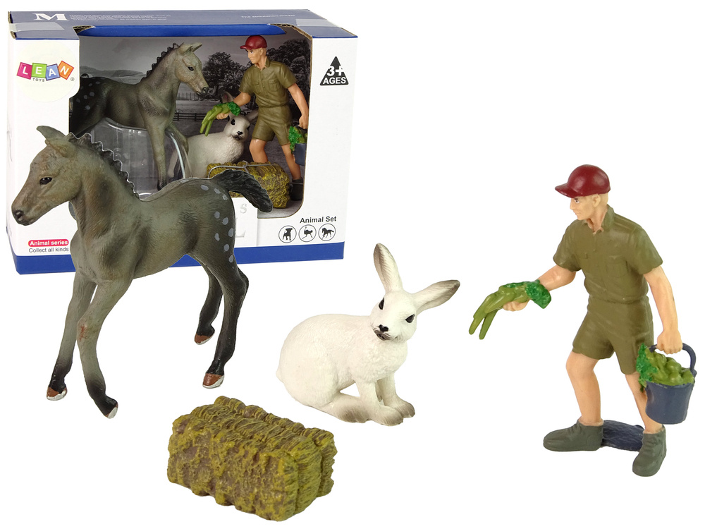 Gyvūnų figūrėlių rinkinys lean toys