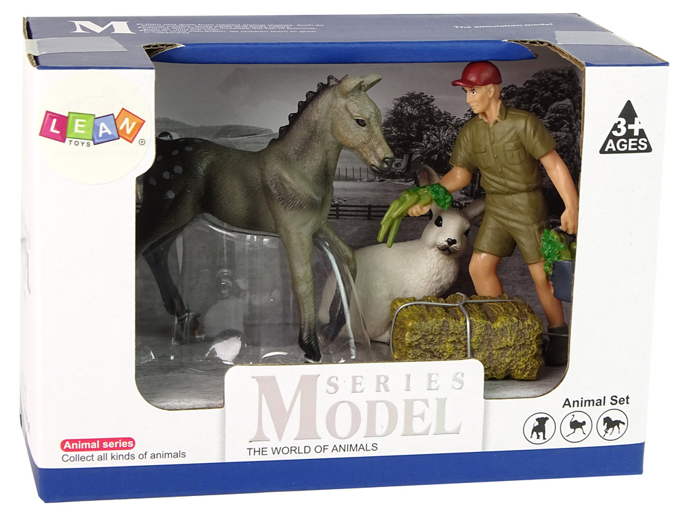 Gyvūnų figūrėlių rinkinys lean toys