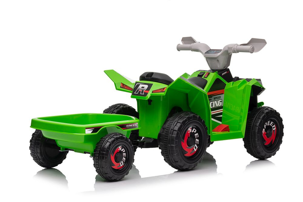 Elektrinis keturratis vaikams xmx630t, žalias