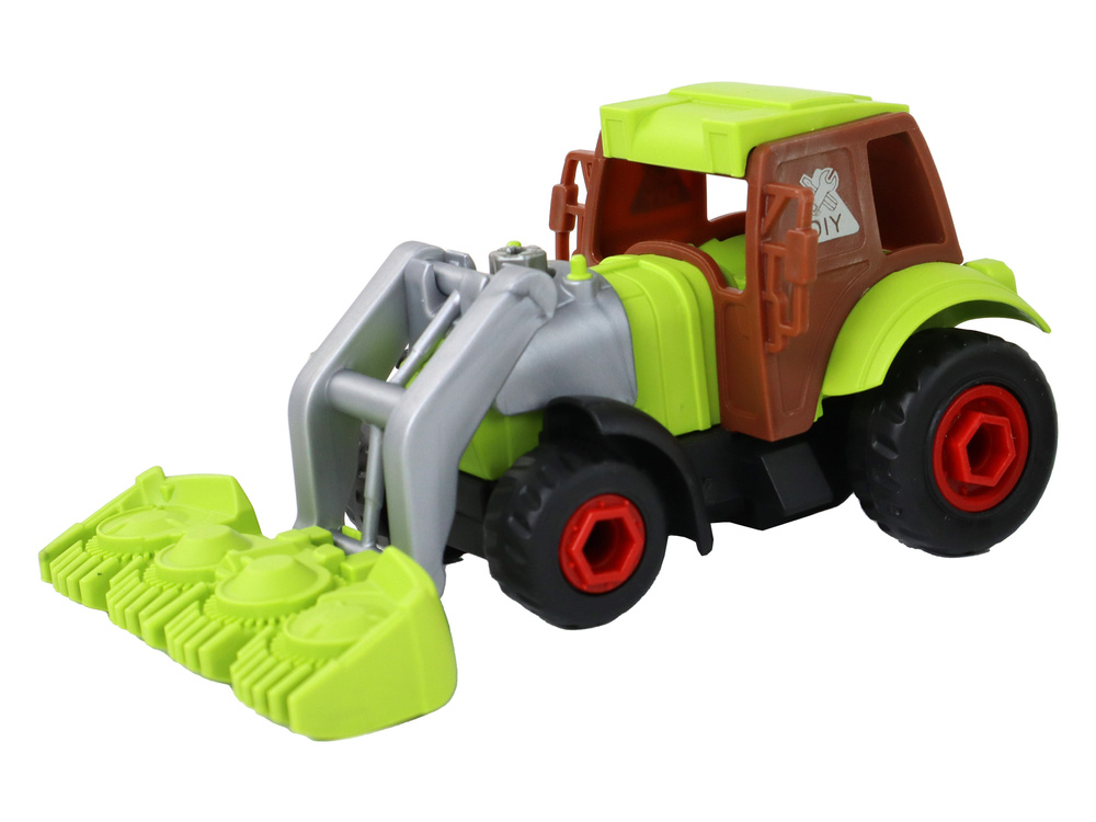Žaislinė žemės ūkio transporto priemonė lean toys, žalia, 1 vnt