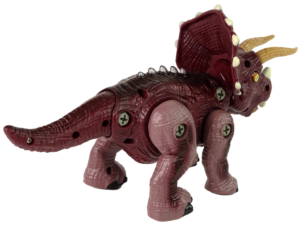 Išardomas dinozauras su grąžtu lean toys